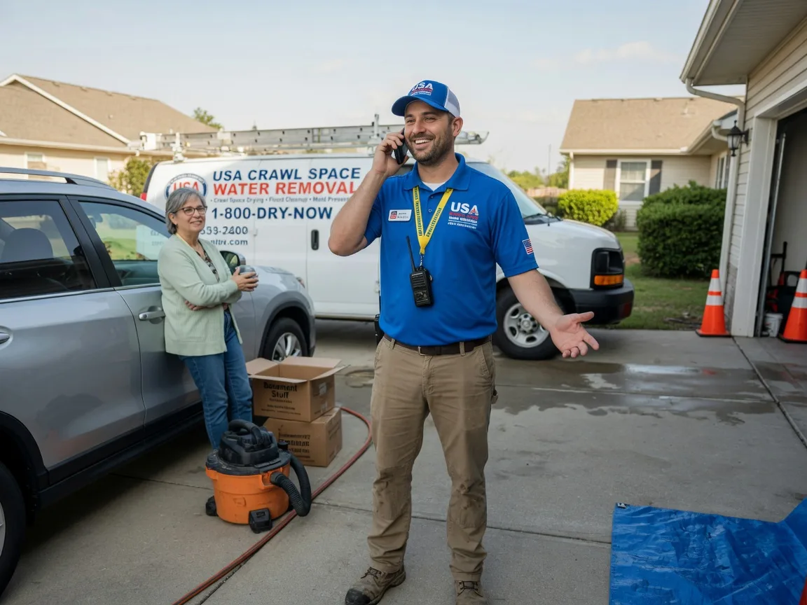 Crawl Space Water Removal Marston, MO FAQs